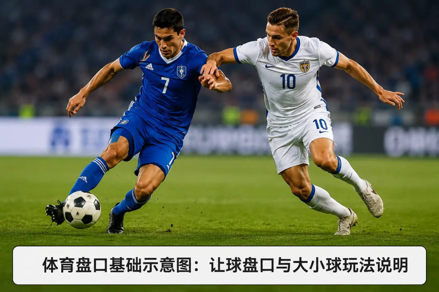 体育盘口基础示意图：让球盘口与大小球玩法说明