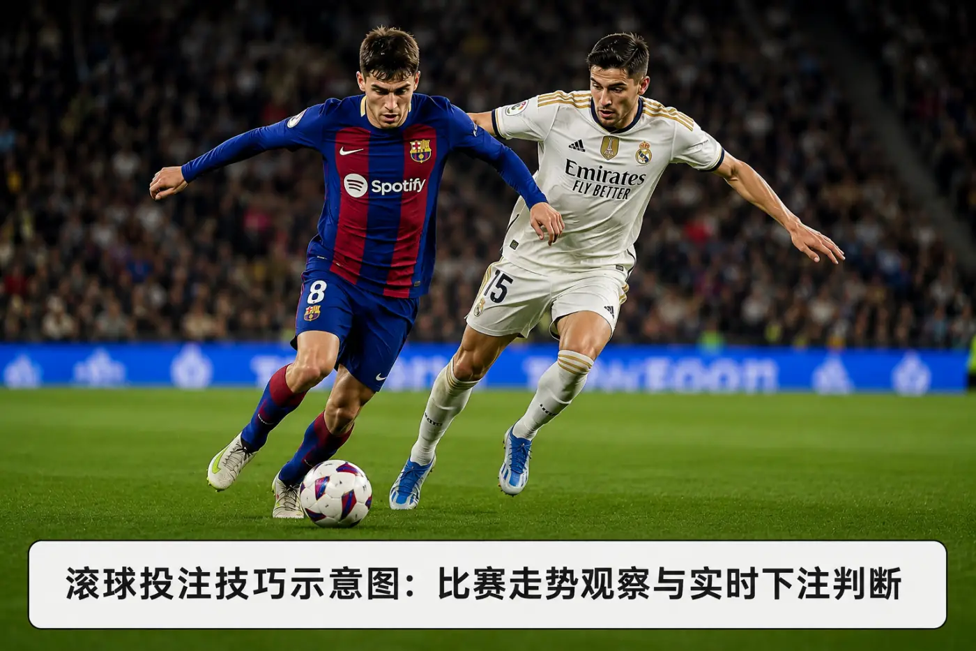 滚球投注技巧示意图：比赛走势观察与实时下注判断