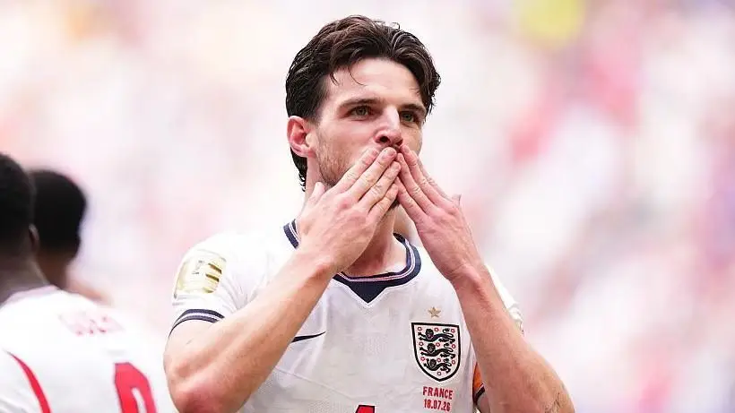 2026世界杯:德克兰·赖斯称英格兰队是很长一段时间以来的最佳阵容